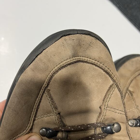 Lowa Renegade GTX Mid Hiking Boots Mens Size 15 Brown Goretex Waterproof Lace Up - Picture 14 of 14